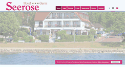 Desktop Screenshot of hotel-seerose-malente.de